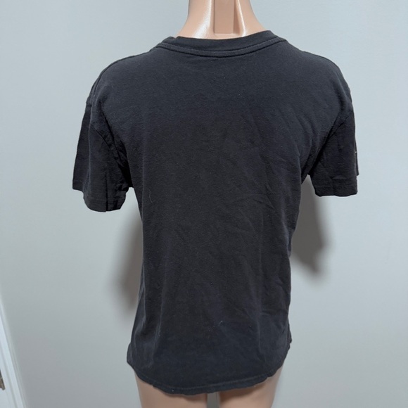 The Rolling Stones 1975 US Tour Black Tongue T-shirt Medium Band Tee - Picture 3 of 4